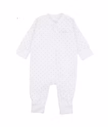 Saturday Overall White/Silver - Livly