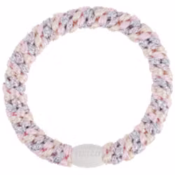 KKNEEKI Hårsnodd, Mix Silver/Pink