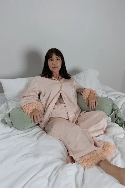Najell Gravid/ Amningskudde, Powder Beige
