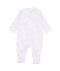 Saturday Overall White/Silver - Livly