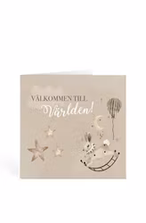 Kort - Välkommen till världen!