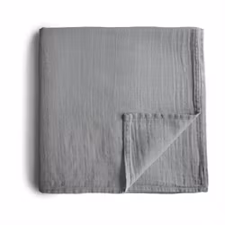 Muslinfilt, Grey  - Mushie