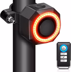 West Biking Bicycle Light Alarm