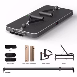 INNODIGYM P1 LITE (Wall Mounted Accessories) + Bench + Smart Handles + Long Bar