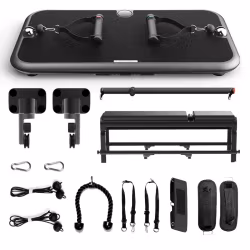 INNODIGYM P1 PLUS – Med Draghjul och Tricepsrep och Träningsbänk för Mångsidig Hemmaträning.