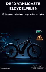 De 10 vanligaste elcykelfelen – och hur du löser dem själv