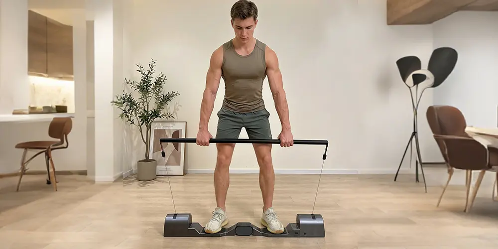 OmniGo AM9 Smart Gym med ställbart väggfäste 2026