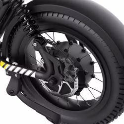 COSWHEEL Y16 – kompakt fatbike med full fjädring och kraftfull 750W-motor