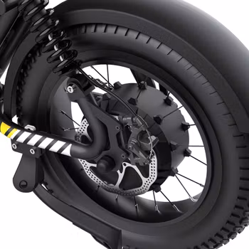 COSWHEEL Y16 – kompakt fatbike med full fjädring och kraftfull 750W-motor