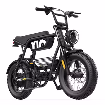 COSWHEEL Y16 – kompakt fatbike med full fjädring och kraftfull 750W-motor
