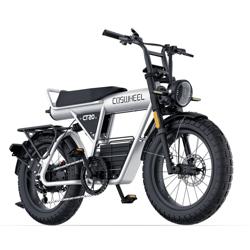 COSWHEEL CT20 2.0 – kraftfull fatbike med 25Ah batteri och full fjädring