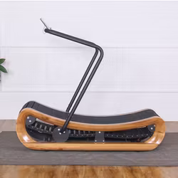 DISSOLVED DC-TDM013 Commercial Wood Curved Treadmill
