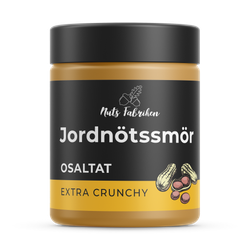 Jordnötssmör Osaltat Crunchy 1KG