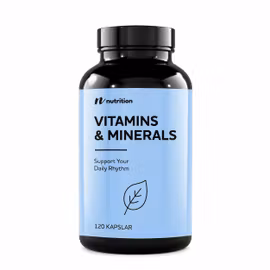 Vitamins & Minerals 120 kapslar