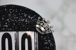 Kungsholmen silver svartglitter