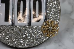 Hulta guld silverglitter