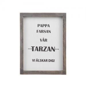 Tavla - Pappa vår Tarzan