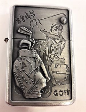 Golf - Bensintändare, motiv golfbag