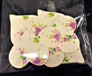 Söta hjärtan som stickers, 6-pack