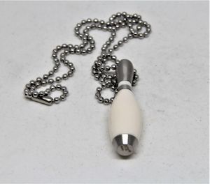 Halsband med Kägla Vit
