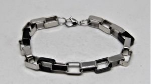 Metall Armband med Länkar med Symbol och Hjärtan