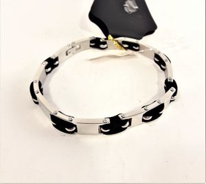 Armband Rostfritt Stål och Gummi