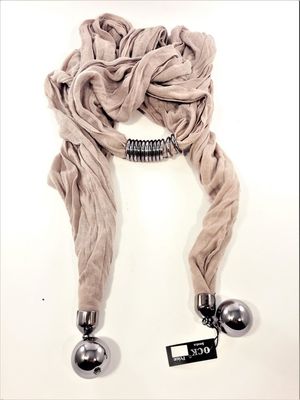 Häftig scarf, ljuslila