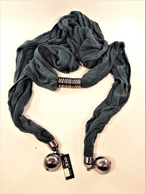 Häftig scarf, grön