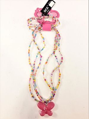 Rosamix set med armband och halsband för barn