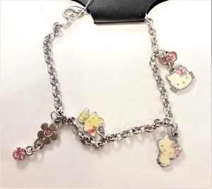 Armband med Hello Kittymotiv, 4, berlocker