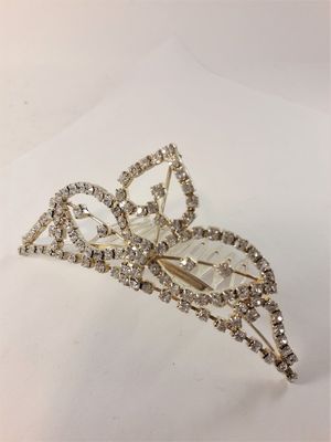 Hårkam - superfin krona i strass