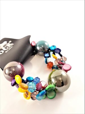 Armband Mixade Färger och Former