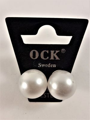Örhängen med Pärla Vit