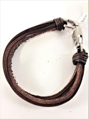 Läder Armband Brun