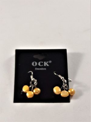 Örhängen med Detaljer Orange