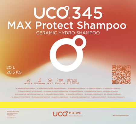 UCO 345 Max Protect Shampoo - keramisk skumsjampo