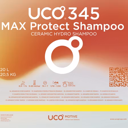 UCO 345 Max Protect Shampoo - keramisk skumsjampo