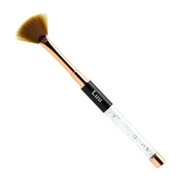 Nail art fan brush