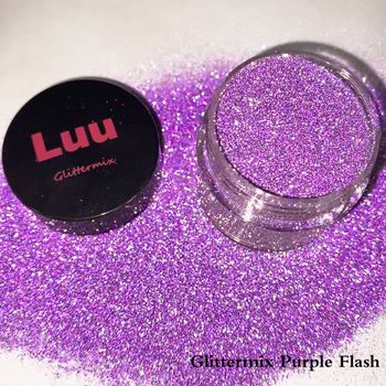 Flash purple glittermix 15g