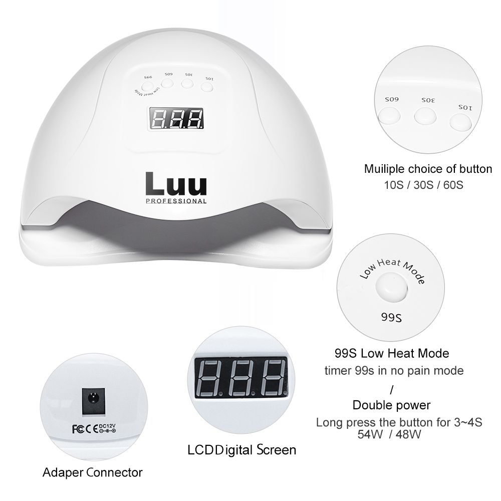 Professional led lamp dryer
