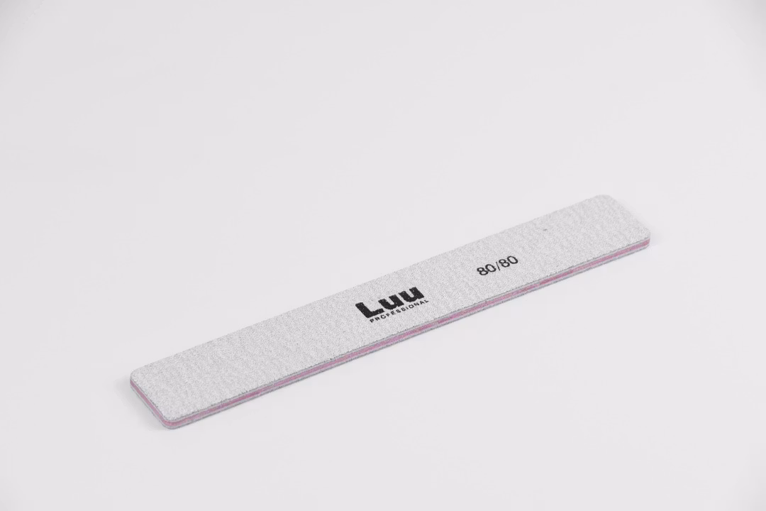 Zebra file 80/80 grit strip rectangular