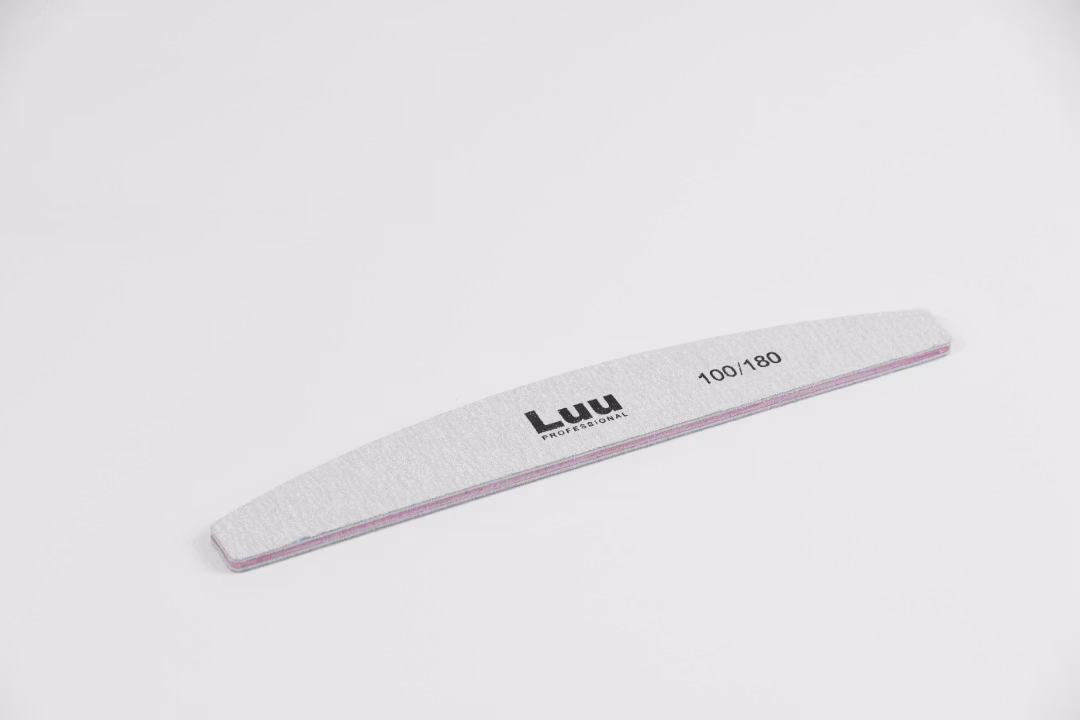 Zebra nagelfilar 100/80 grit strip oval 25st