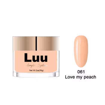 Akryl pulver - Love my peach 061