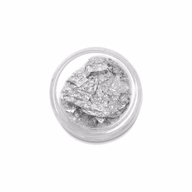 Metallic silver foli 5 gram