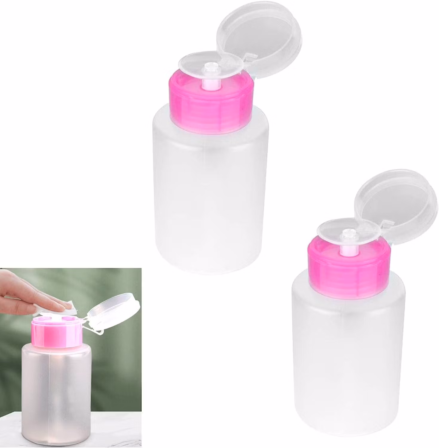 Flaska med pump funktion