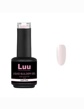 Liquid builder gel Soft pink 15ml