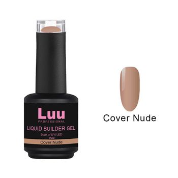 Liquid builder gel Cover nude 15ml