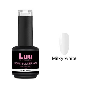 Liquid builder gel Milky white 15ml