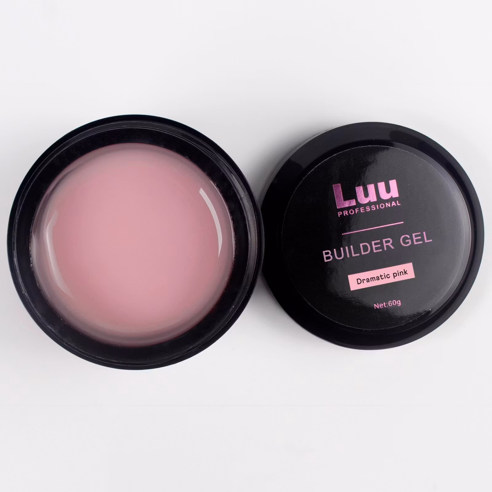 Gel builder Dramatic pink high viscosity 60g