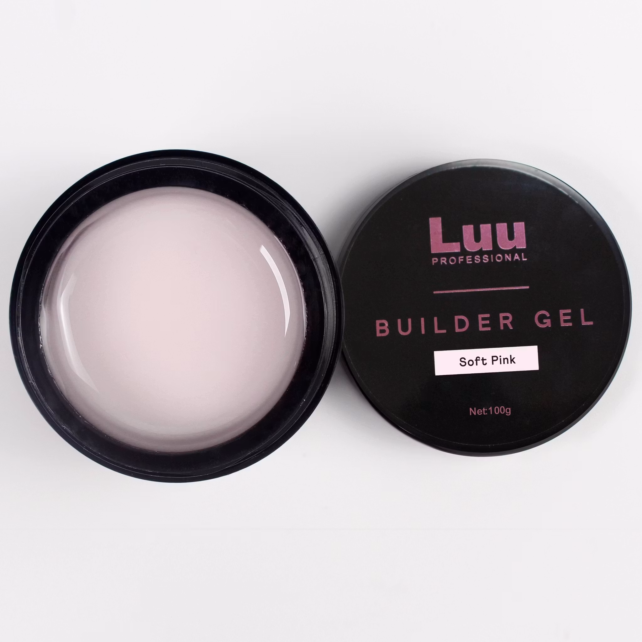 Gel builder Soft pink high viscosity 100g